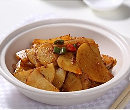 干锅土豆片---捷赛私房菜的做法