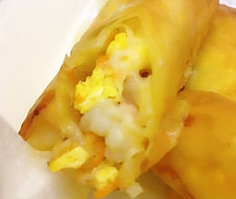 #我们约饭吧#自制春卷皮和春卷的做法