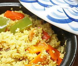 蔬菜蒸粗麦粉的做法