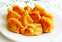 胡萝卜汁猪肉饺子的做法