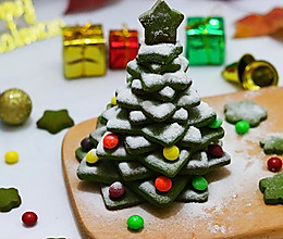 圣诞树饼干（不打发黄油）的做法