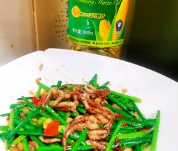 #万物生长 营养尝鲜#韭花炒小八爪鱼的做法