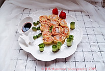 虾仁蛋卷的做法