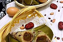 红豆蜜枣粽子#粽享新意#的做法