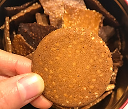 一吃就上瘾的芝麻薄脆，又脆又香的做法
