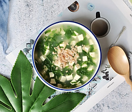 荠菜豆腐羹#《风味人间》美食复刻大挑战#的做法
