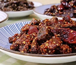 超麻辣牛肉干的做法