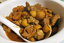 板栗炖肉的做法