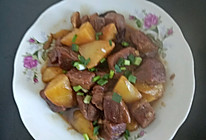 红烧牛肉土豆，的做法