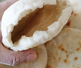 空心饼夹一切的做法