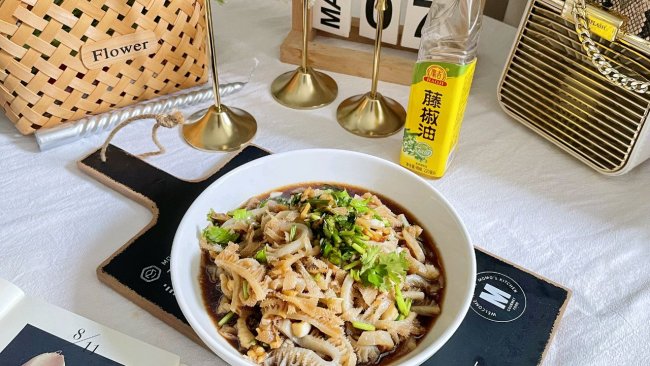 #豪吉藤椒油真香来袭#藤椒毛肚的做法