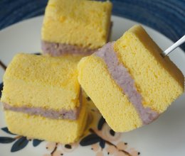 #花式新美味就酱简单#低脂酸奶芋泥蛋糕的做法