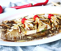 营养健康—清蒸比目鱼的做法