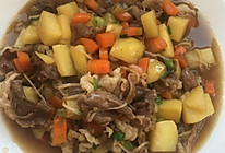 土豆羊肉片的做法