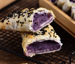 新年营养早餐 | 紫薯芝士酥的做法