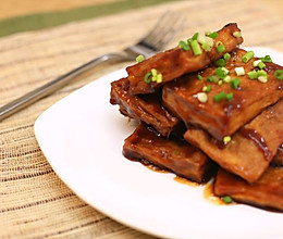 香煎豆腐-迷迭香的做法