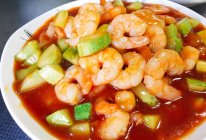 番茄虾仁的做法