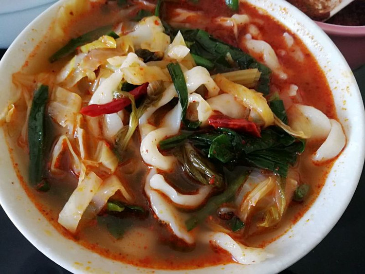 西安浆水面的做法