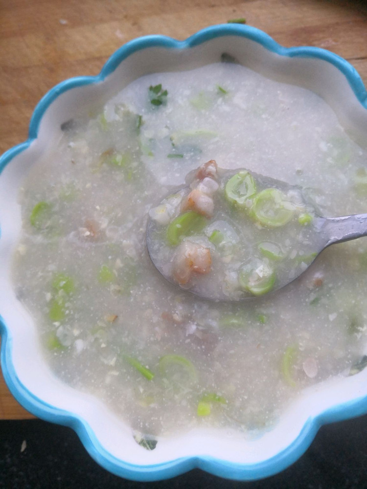 鲜玉米碴子粥（咸的）的做法