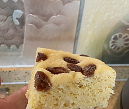 葡萄干玉米面发糕的做法