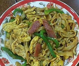 鸡蛋炒面的做法