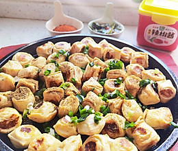 #暖冬酱在手，嗨吃部队锅#铁板石屏豆腐的做法