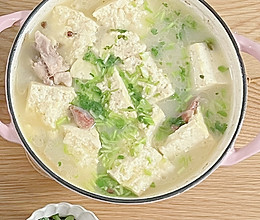 鸡汤煨豆腐的做法