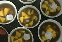 芒果红豆小丸子的做法