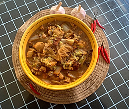 冬季里北方人最爱的白菜豆腐粉条的做法