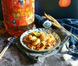 金牌虾仁面筋的做法