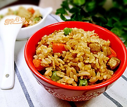 香菇什锦饭#黑人牙膏一招制胜#的做法