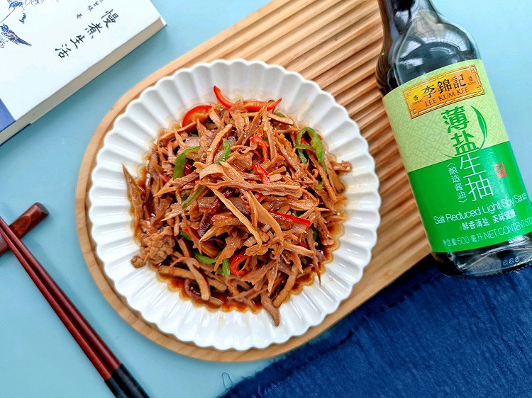 笋干肉丝的做法