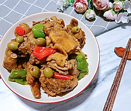 #西班牙橄榄披萨沙拉创意菜#西班牙大青橄榄鸡块的做法