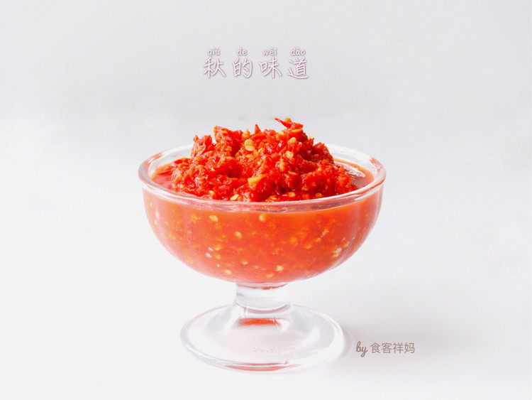 秋天就该“辣”么吃，超级美味的自制剁椒酱的做法