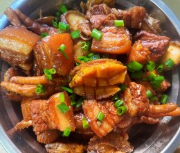 家宴硬菜—鲍鱼红烧肉的做法