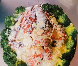 奶油龙虾伊面的做法