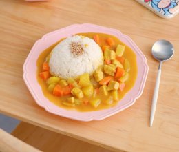 咖喱鸡肉饭的做法