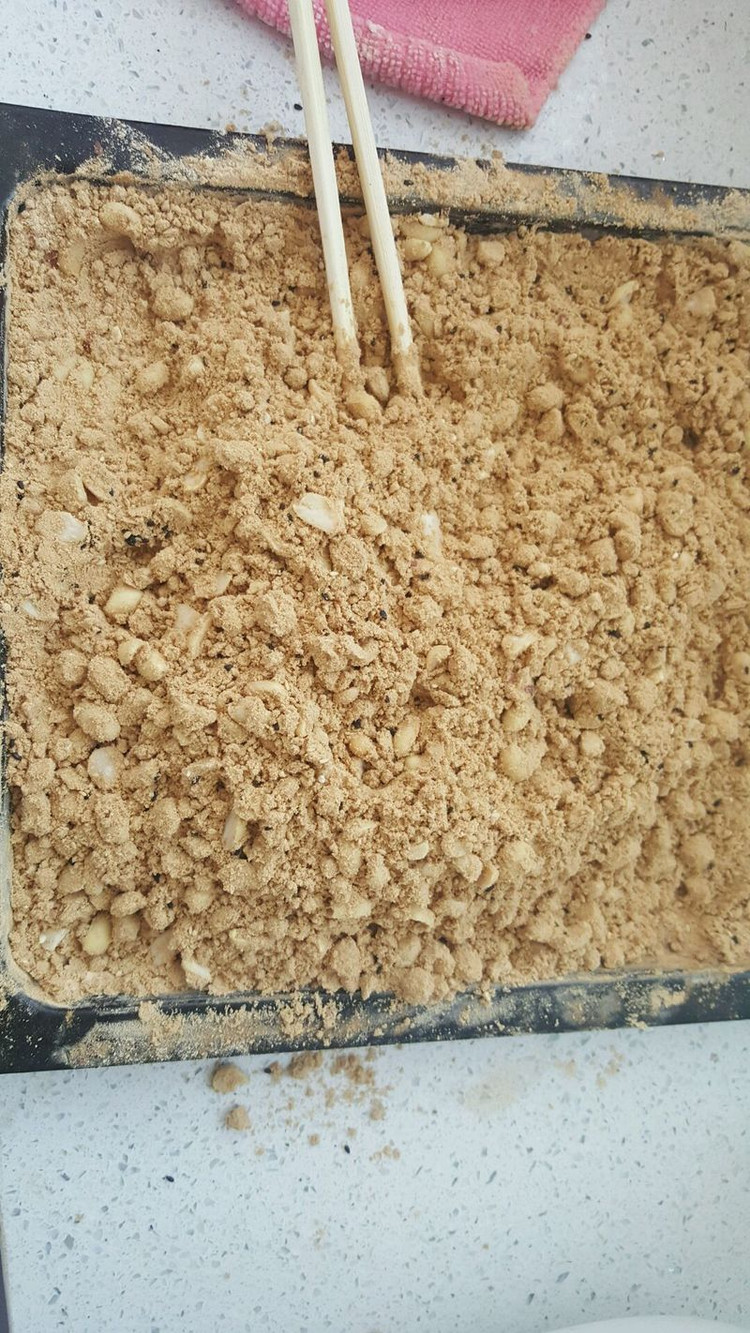 烤箱版油茶面的做法
