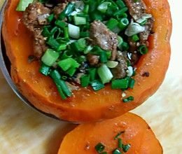 南瓜蒸排骨的做法