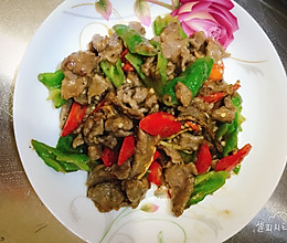 黑椒牛肉的做法