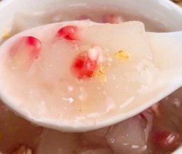 石榴秋梨银耳羹的做法