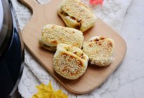 培根芝麻发面饼的做法