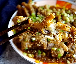 粉蒸凤爪的做法