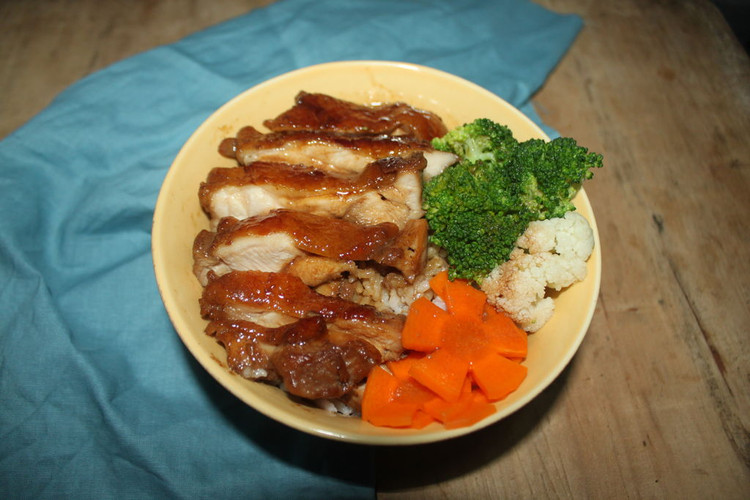 照烧鸡腿饭的做法