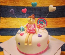 翻糖蛋糕的做法