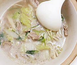羊肉白菜汤_藏书羊肉的做法