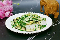 春笋荠菜炒年糕#春季食材大比拼#的做法