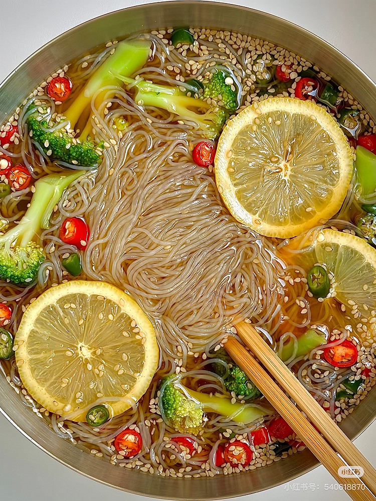 这个无油版捞汁粉丝！太太太开胃解腻了！！的做法
