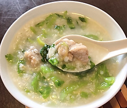 芥菜咸猪骨粥的做法