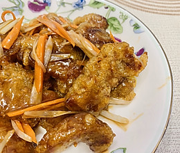 第一次做也会成功的锅包肉的做法